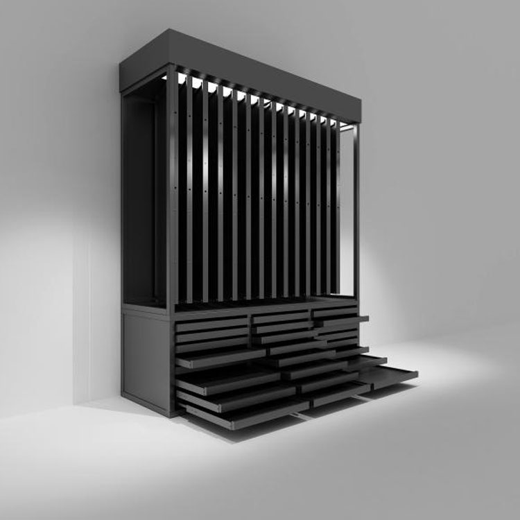Keramik -Display -Rack